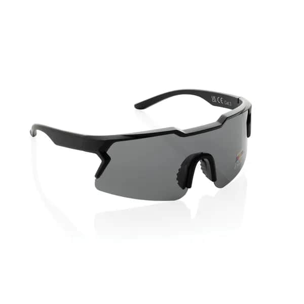 SproShield RCS Sportbrille mit polarisierten Gläsern - schwarz