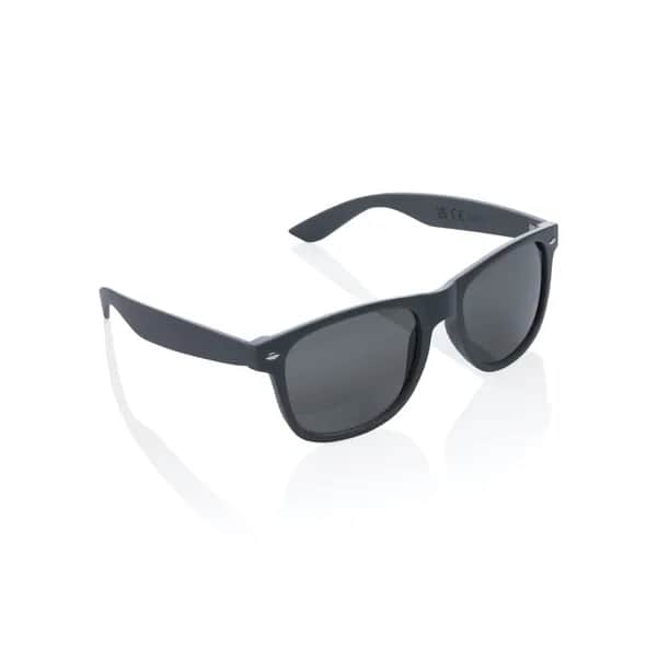 Sonnenbrille aus GRS recyceltem PC Kunststoff - grau