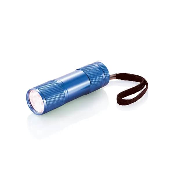 Quattro Aluminiumtaschenlampe - blau