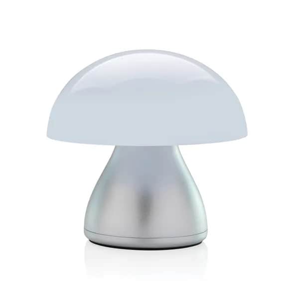 Luming wiederaufladbare USB-Tischlampe aus RCS Kunststoff - grau