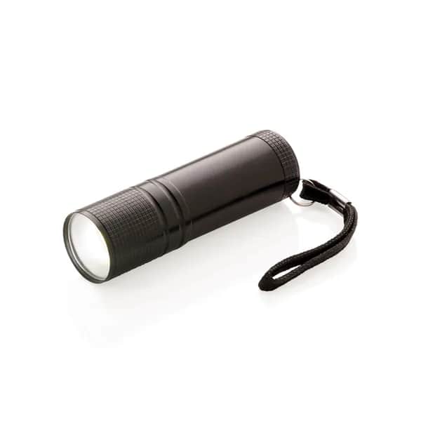 COB Taschenlampe - schwarz