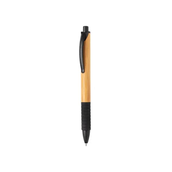 Bambus & Weizenstroh Stift - schwarz