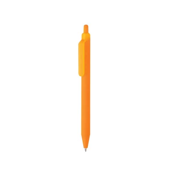 Tide Smooth Touch Stift aus GRS zertifiziert recyceltem ABS - orange