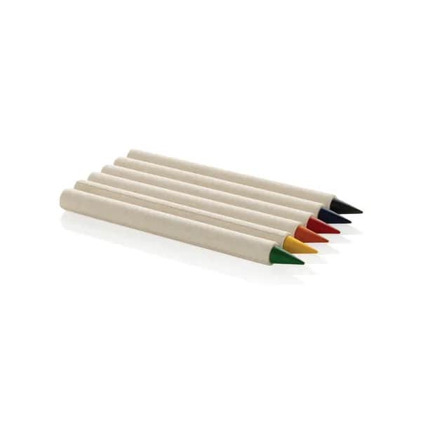 Micki GRS Infinity 6-teiliges Buntstift-Set - weiß