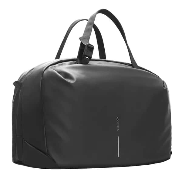 Urban wasserabweisende Wochenendtasche - schwarz