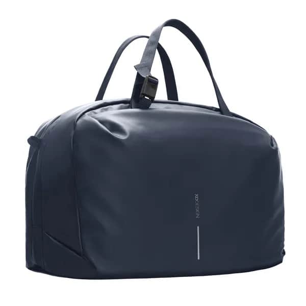 Urban wasserabweisende Wochenendtasche - navy blau