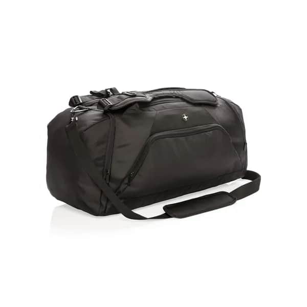 Swiss Peak RFID Wochenend- & Rucksacktasche - schwarz