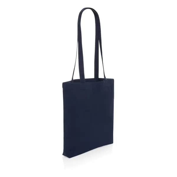 Impact Aware™ recycelte Baumwolltasche - navy blau