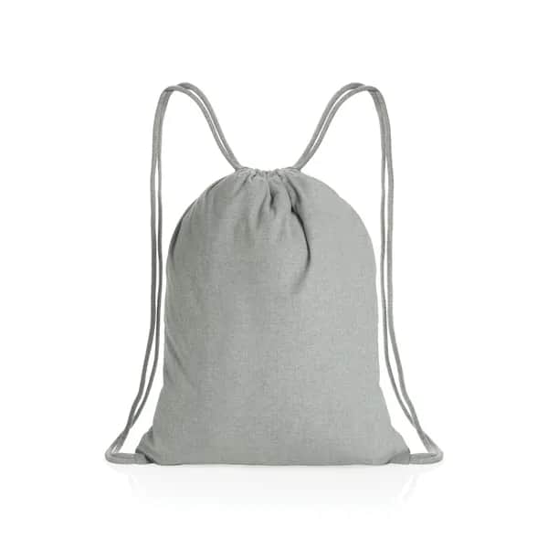 Impact AWARE™ recycelter Baumwoll-Sportbeutel 145gr - grau