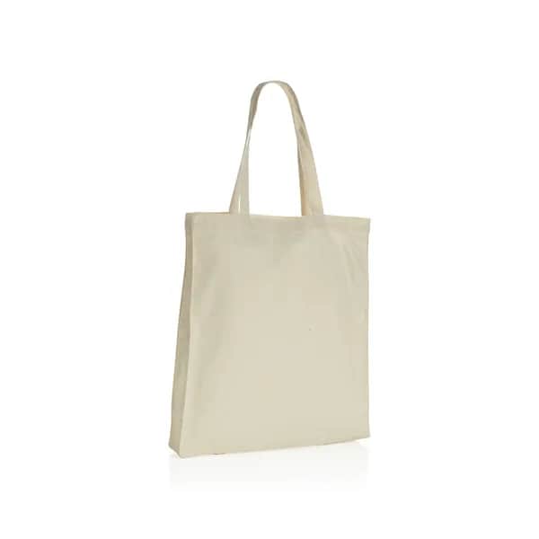 Impact AWARE™ recycelte Baumwolltasche 145gr mit Boden - off white