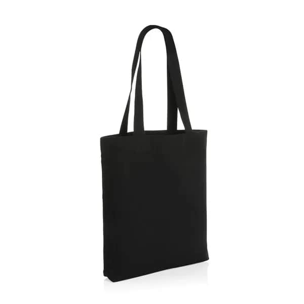 Impact Aware™ 285g/m² ungefärbte rCanvas-Tragetasche - schwarz