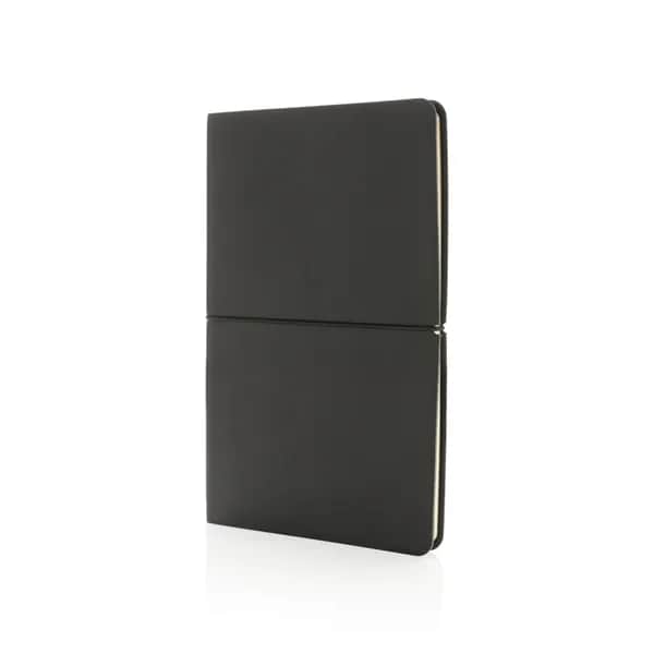 Modern Deluxe Softcover A5 Notizbuch - schwarz
