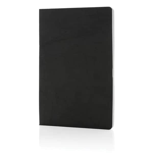 Salton Luxus Kraftpapier Notizbuch A5 - schwarz