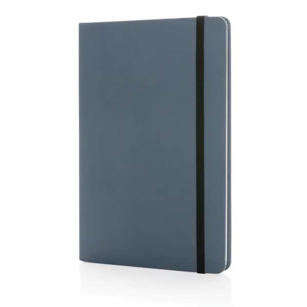 Craftstone A5 Notizbuch aus recycelt. Kraft- und Steinpapier - blau