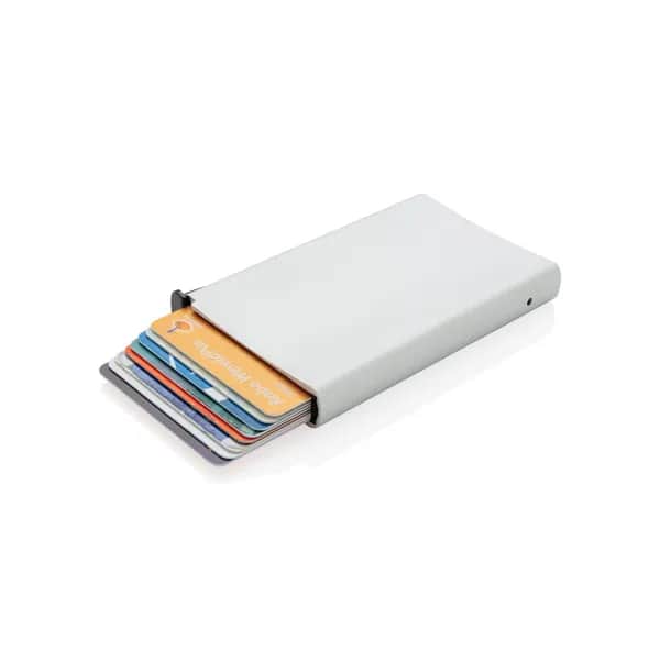 Aluminium RFID Kartenhalter - silber