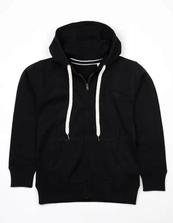 The Superstar Zip Through Hoodie - Black
