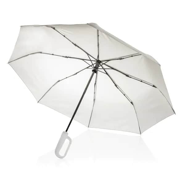 Yara 21 AWARE™ rPET Regenschirm mit Karabiner - beige