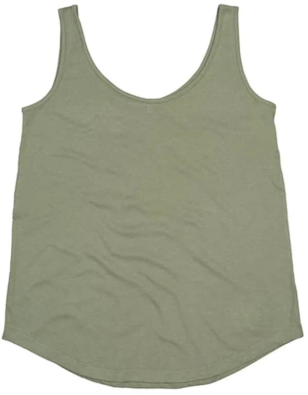 Women´s Loose Fit Vest - Soft Olive