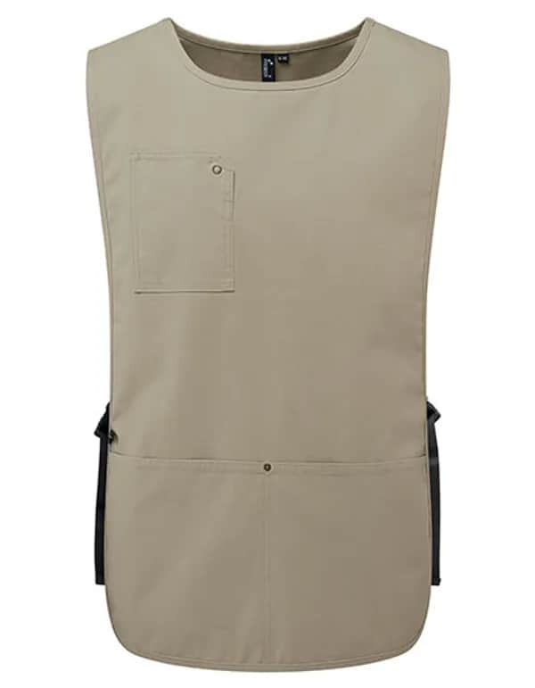 Utility 2.0 Vest Apron - Khaki (ca. Pantone 7536C)