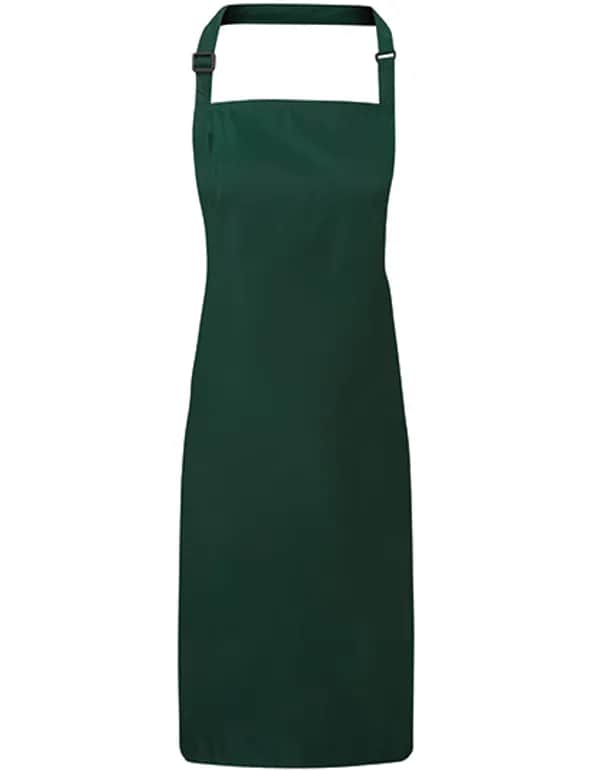 Waterproof Bib Apron - Bottle Green