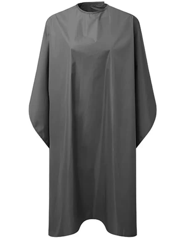 Waterproof Salon Gown - Dark Grey (ca. Pantone 425C)