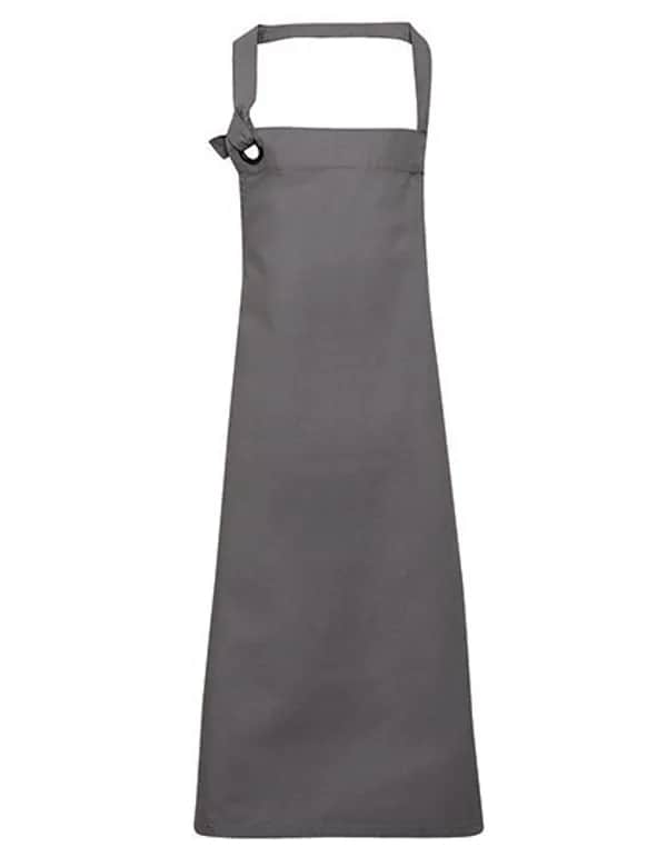 Calibre Heavy Cotton Canvas Bib Apron - Dark Grey
