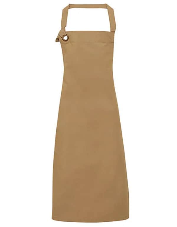Calibre Heavy Cotton Canvas Bib Apron - Khaki