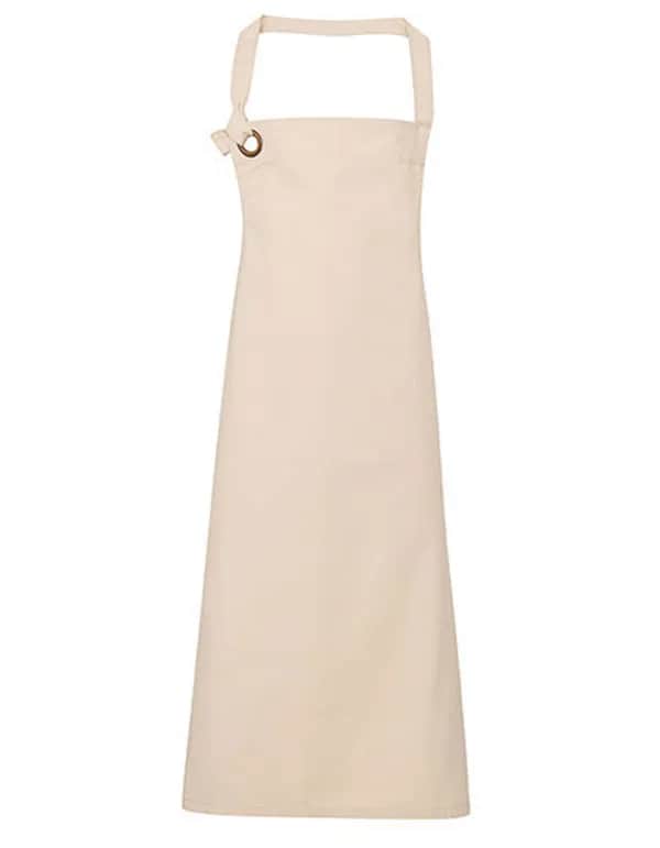 Calibre Heavy Cotton Canvas Bib Apron - Natural