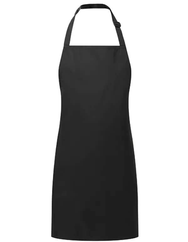 Childrens´ Waterproof Apron - Black (ca. Pantone Black C)