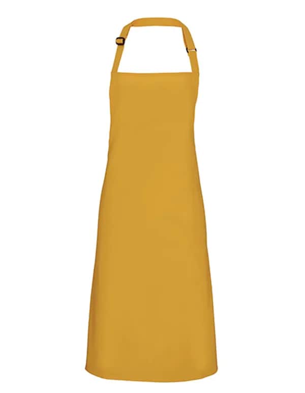 Colours Collection Bib Apron - Mustard (ca. Pantone 7405C)