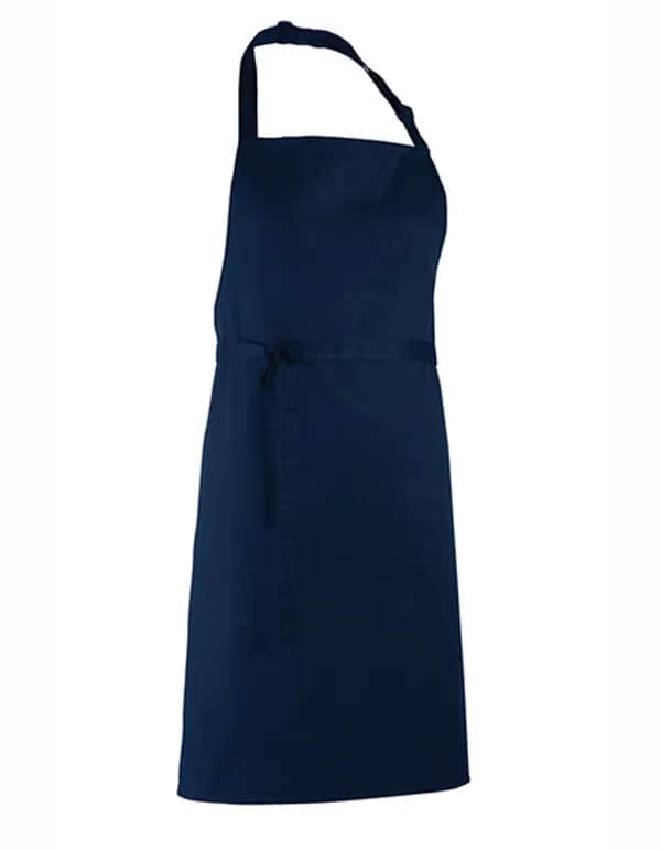 Colours Collection Bib Apron - Navy (ca. Pantone 2766C)