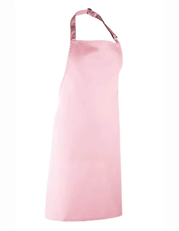 Colours Collection Bib Apron - Pink (ca. Pantone 1895C)