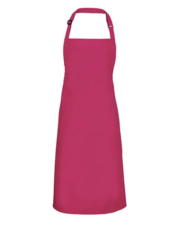 Colours Collection Bib Apron - Raspberry Crush (ca. Pantone 234C)