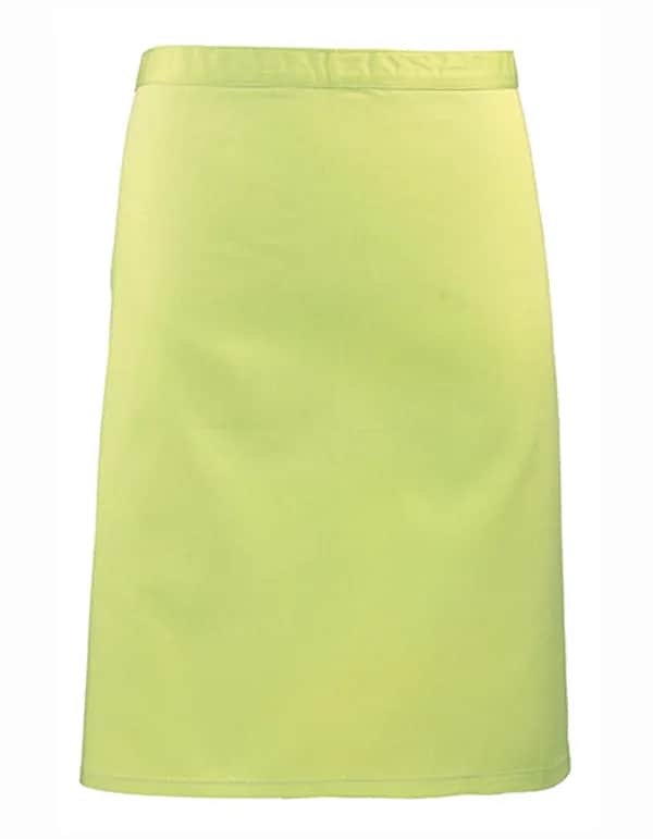 Colours Collection Mid Length Apron - Lime (ca. Pantone 382C)