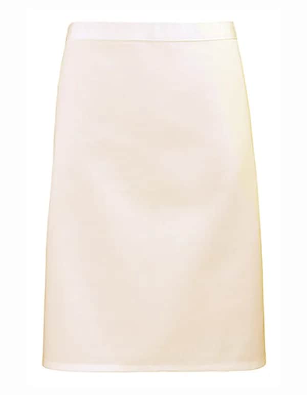 Colours Collection Mid Length Apron - Natural (ca. Pantone 1205C)