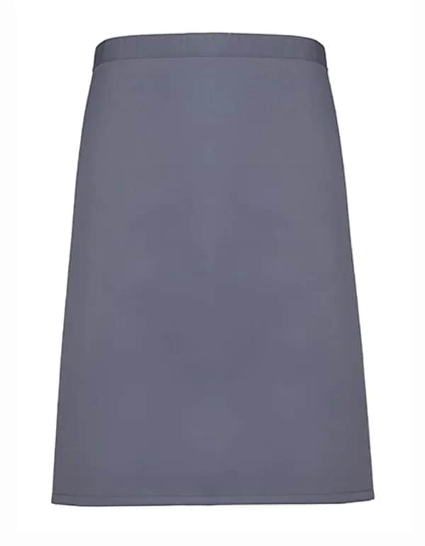 Colours Collection Mid Length Apron - Steel (ca. Pantone 7545C)