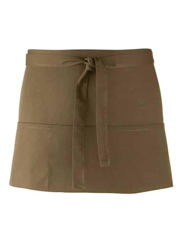 Colours Collection 3-Pocket Apron - Sage (ca. Pantone 5497C)