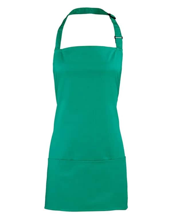 Colours 2 in 1 Apron - Emerald (ca. Pantone 7728C)