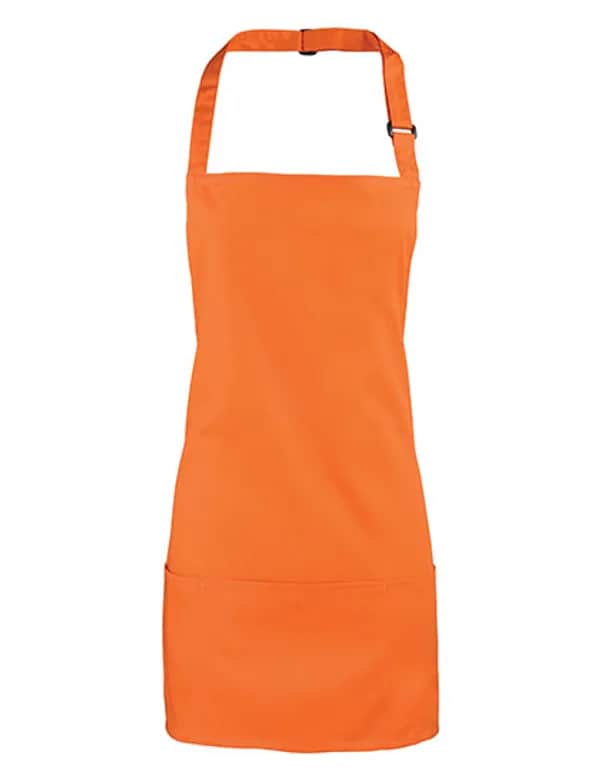 Colours 2 in 1 Apron - Orange (ca. Pantone 172C)