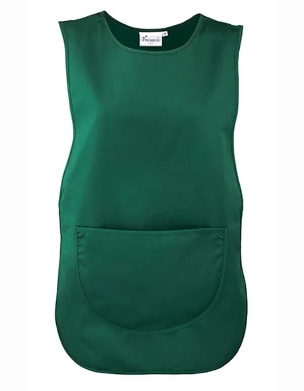 Women´s Pocket Tabard - Bottle Green (ca. Pantone 560C)