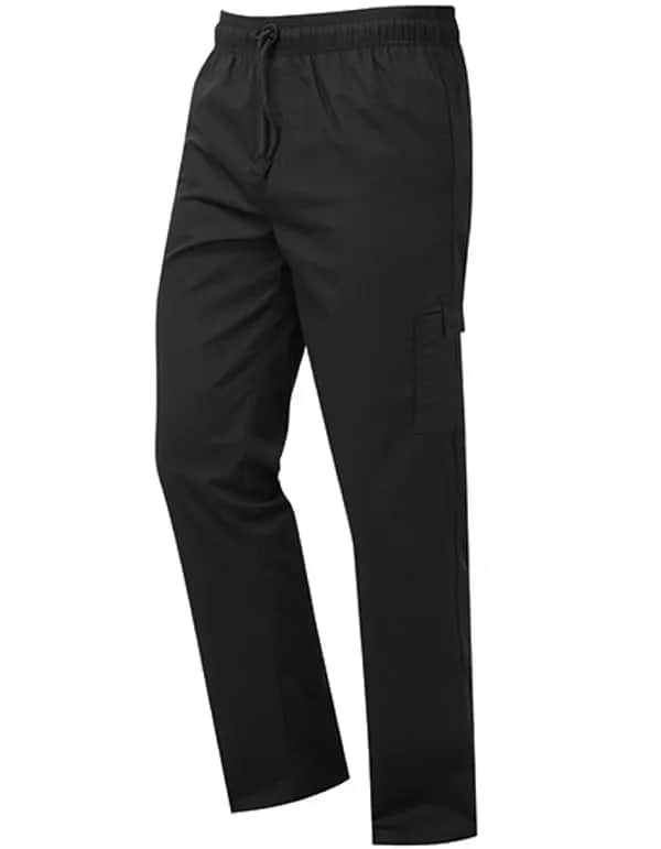 Essential Chef´s Cargo Pocket Trousers - Black (ca. Pantone Black C)