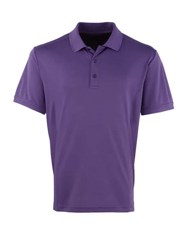 Men´s Coolchecker® Piqué Polo - Purple (ca. Pantone 269C)