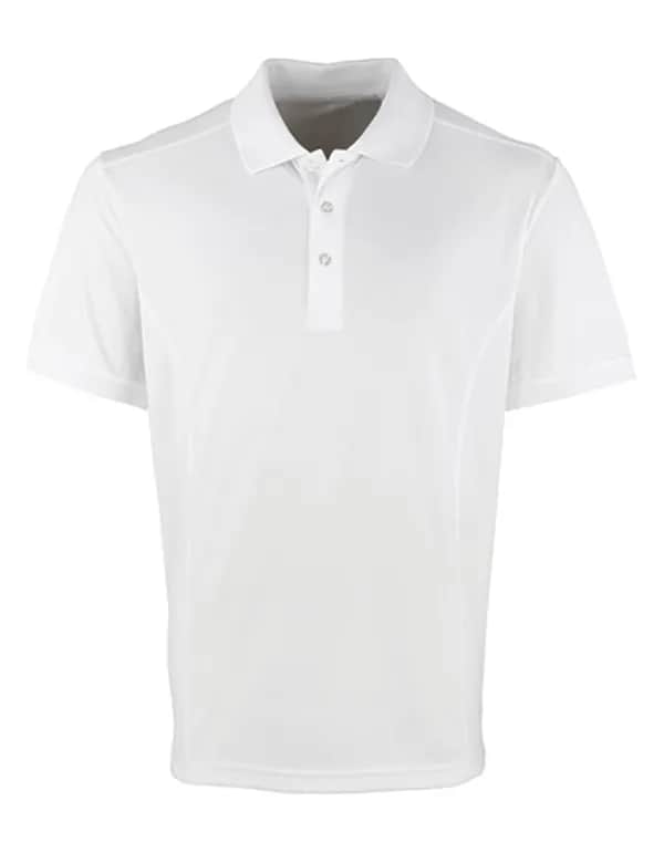 Men´s Coolchecker® Piqué Polo - White