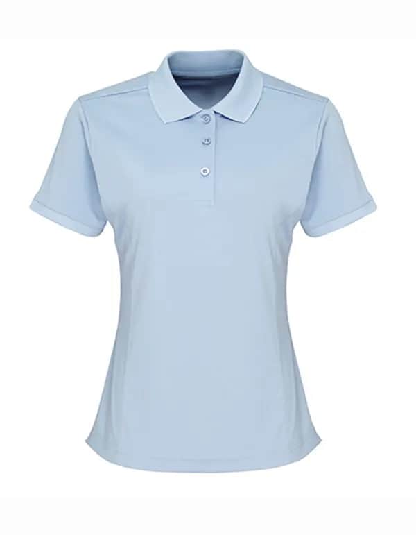 Women´s Coolchecker® Piqué Polo - Light Blue (ca. Pantone 2708C)