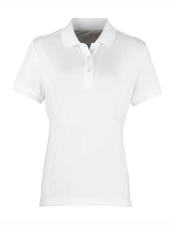 Women´s Coolchecker® Piqué Polo - White