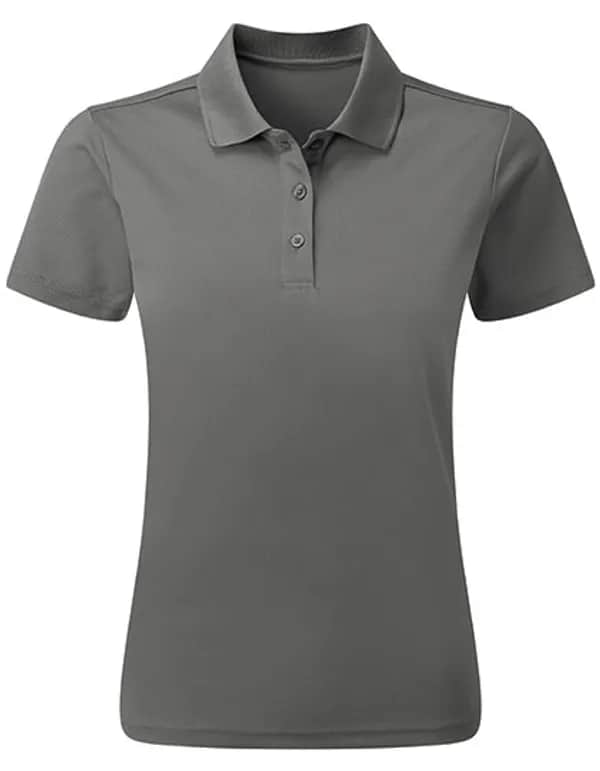 Women´s Spun-Dyed Polo Shirt - Dark Grey (ca. Pantone 425C)