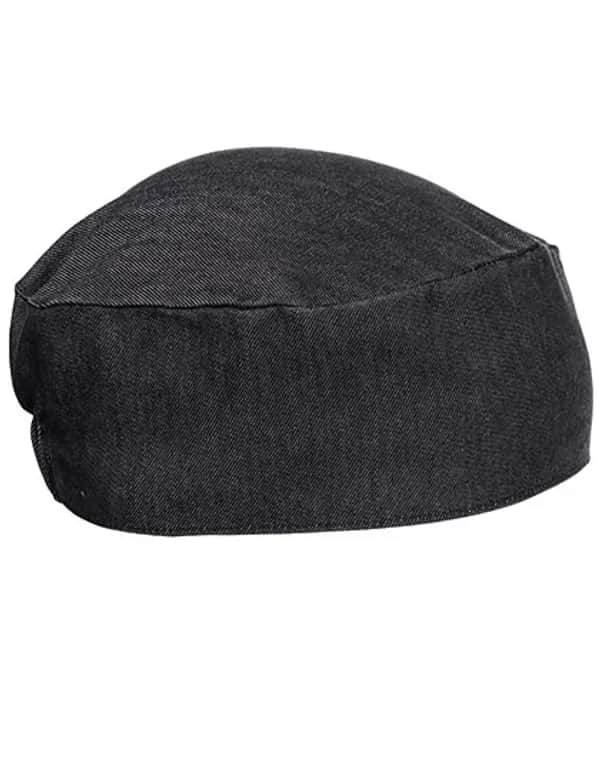 Chef´s Skull Cap - Black Denim (ca. Pantone 433C)