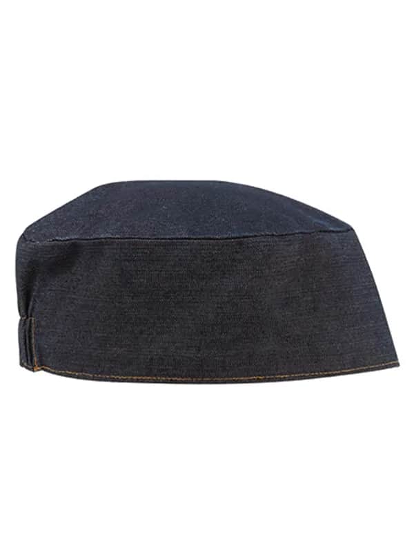 Chef´s Skull Cap - Indigo Denim (ca. Pantone 2767C)