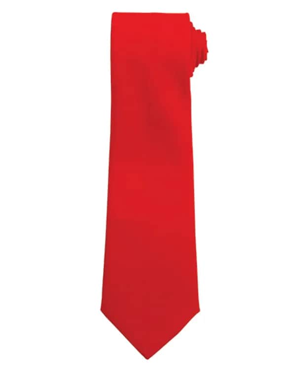 Work Tie - Red (ca. Pantone 200C)