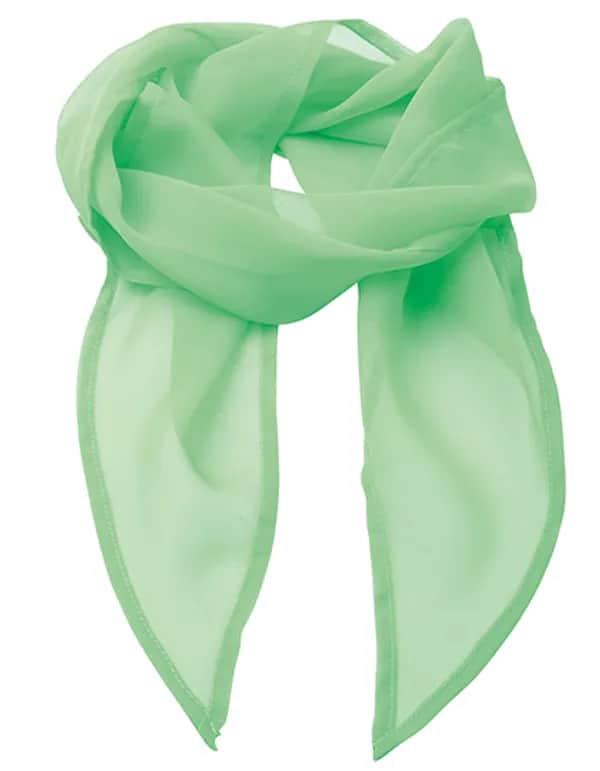 Women´s Colours Collection Chiffon Scarf - Apple (ca. Pantone 360C)